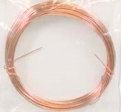 Germany Beading Craft Wire-Copper/24ga/0.5mm Dia/12 Meter-Copper