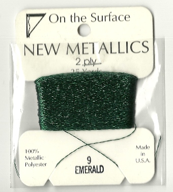 Metallic Thread/22.6meters-EMERALD