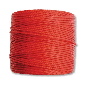 Super Lon Bead Cord-77 Yards-Shanghai Red