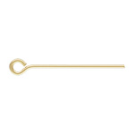 14K Gold Filled/Eye Pins/22Ga/19mm/3/4"/25pc
