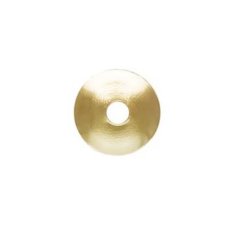 14K Gold Filled 3mm Plain Bead Caps/50pc