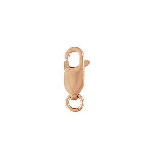 14K Rose Gold Filled 4mmx10mm Lobster Clasp/3pc