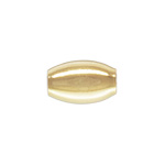 14K Gold Filled-Plain Oval Beads 3x5mm/5pc