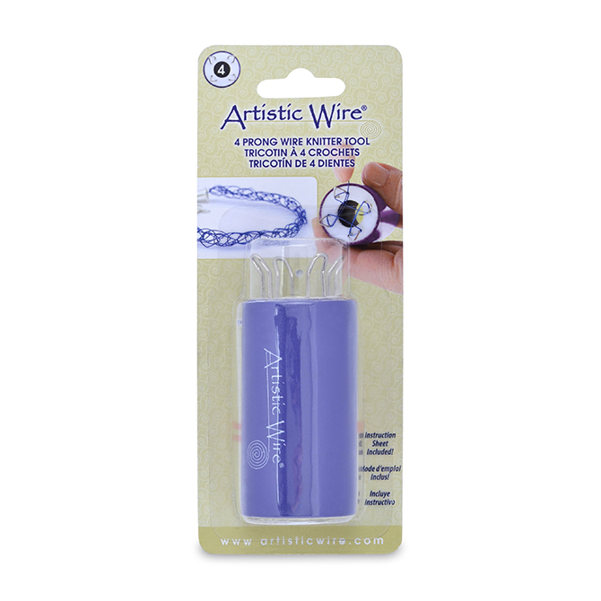 Artistic Wire Knitter Tool/4 Prong