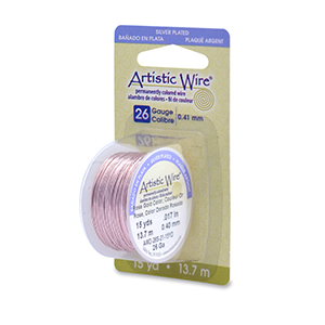 Artistic Wire-26ga Rose Gold/15yards