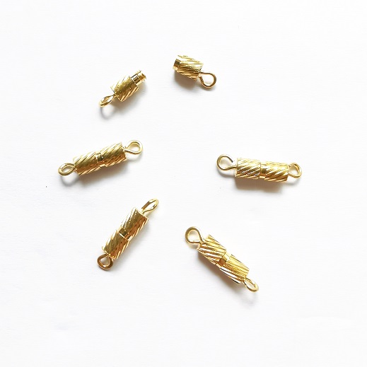 Metal Screw Fastener/17x4mm/Gold-Plated/10pc
