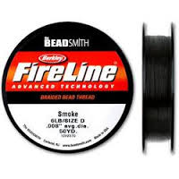 Fireline-4 lb/0.005"/50 Yard Spool-SMOKE GREY