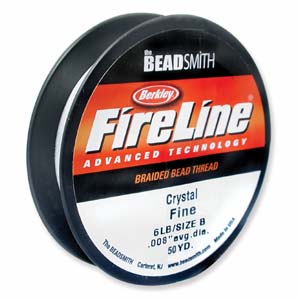 Fireline-8 lb/0.007"/50 Yard Spool-CRYSTAL