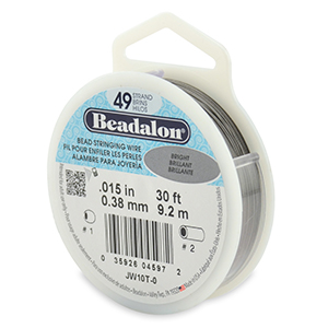 Beadalon-49 Strand-Bright Color-0.015"(0.38mm)/30ft(9.2m) Roll