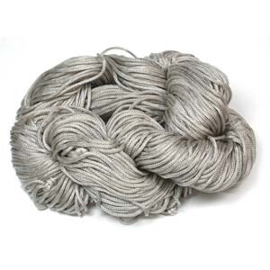 Chinese Knotting Cord/0.8mm/Light Grey/3-Meter