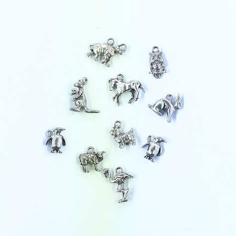Pewter Charm/Assorted Charms/10pc