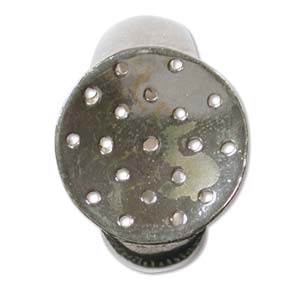 925 Silver beadable Finger Ring/Size 8